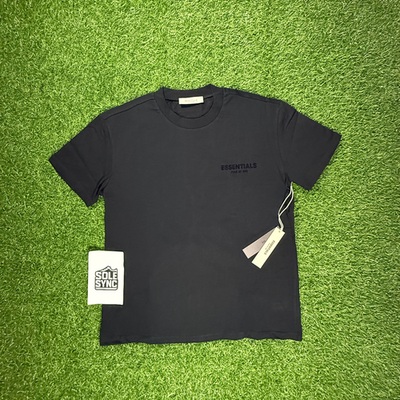 #ad Fear of God Essentials T Shirt SS22 Stretch Limo Black 100% Authentic XS XL $34.99
