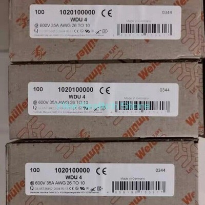 300PCS NEW Weidmuller Terminal WDU 4 1020100000 100PCS/BOX