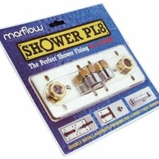Marflow PL8 Chrome Shower Fixing Plate for Exposed Bar Valve – New & Genuine