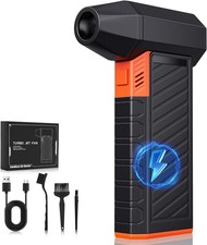 Compressed Air Duster, High-Speed Electric Air Duster Rechargeable Replaceable