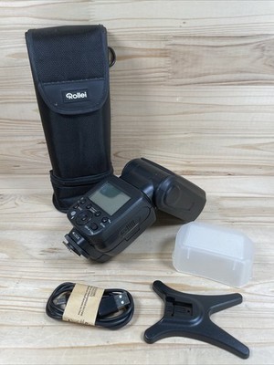 Rollei Pro Flash UNIT 56F Blitzgerät ** Standard ISO Anschluß für Canon & Nikon