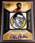 Kareem Abdul-Jabbar 2008 UD Premier Autograph Stitching's 4/5 Gold