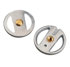 Set of 2 Whip Mix Dental Articulator Metal Mounting Plates 005057 FAST SHIP