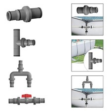 Ersatzteile für Poolschlauchanschlüsse, Adapter für Schwimmbadnutzung