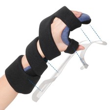 Resting Hand Splint with Finger Separator Functional for Stroke Patient, Nigh...