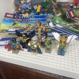 LEGO Legends of CHIMA: Cragger's Command Ship (70006) Chima Tower 70010 Lot