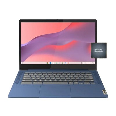 Lenovo IdeaPad Slim 3 Chromebook 14'' Laptop MediaTek Kompanio 520 4GB RAM 64GB