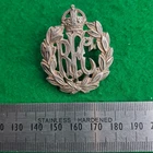 WW1 Royal Flying Corps Officers Silver Cap Badge RFC British