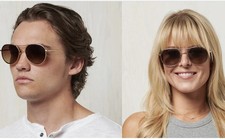 Salt Optics Brushed Gold Black Polarized Desna Sunglasses Handcrafted In Japan