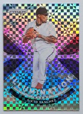 Sixto Sanchez 2021 Panini Prizm Illumination X-fractor SP /75 Marlins #IL-2