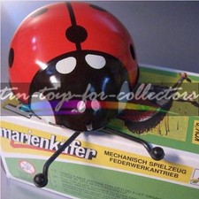 LAGERFUND - ROTER LITHOGRAPHIERTER MARIENKÄFER MIT BESONDRER MECHANIK(M)
