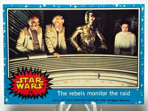 1977 Topps Star Wars Movie Cards Blue 1st Series High Grade PSA Vader Luke Leia - Picture 151 of 235