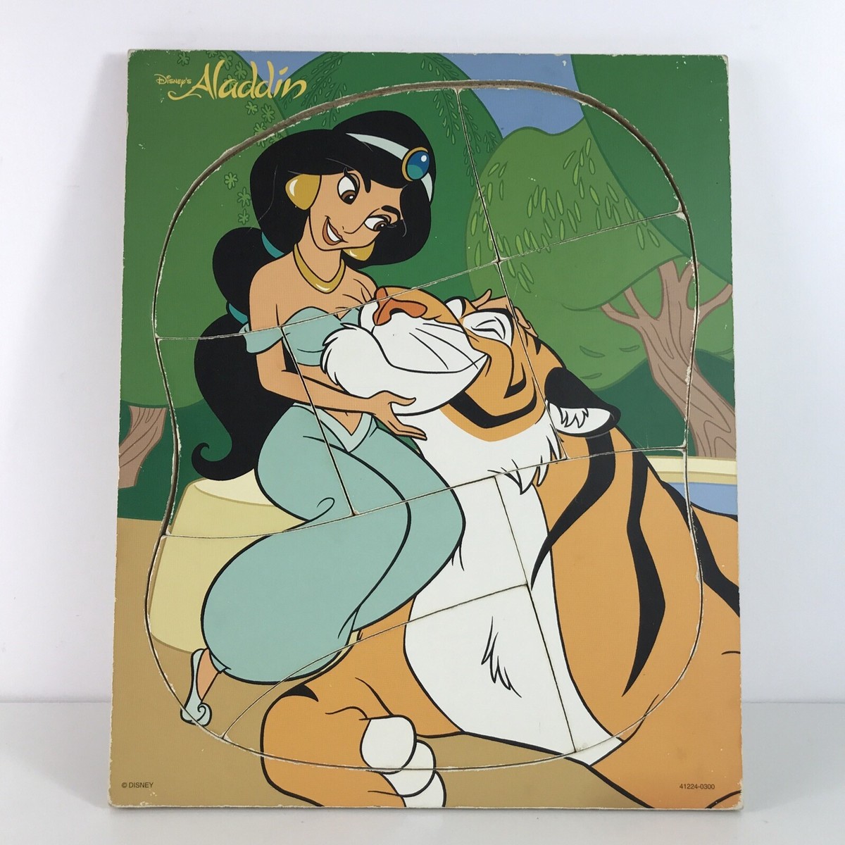 Disney's Aladdin Jasmine Wood Puzzle for Beginners #41224-0300 | eBay