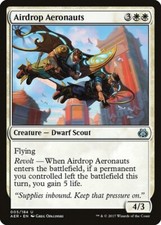 Airdrop Aeronauts 5 AER MTG Aether Revolt Opalinski Flying 2017 Dwarf Scout NM