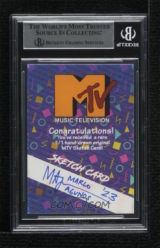 MTV Family Guy Meg Griffin Original Art Sketch Card 1/1 BAS - Picture 2 of 2