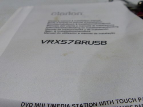 Autoradio Clarion DXZ578RUSB nur Kurz im Einsatz Lager - Bild 8 von 9