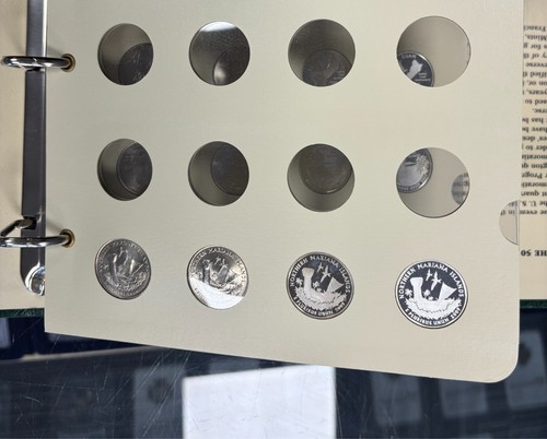 1999 - 2009 WASHINGTON QUARTER ✪ 224 COIN SET ✪ 25C COIN ALBUM W/ SILVER PROOFS - Picture 19 of 19
