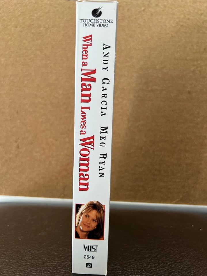 When A Man Loves A Woman Энди Гарсия Мэг Райан видеокассета 1994 - Изображение 3 из 4