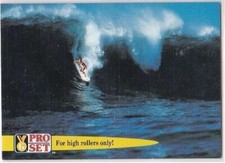 M) 1992 Pro Set Facts and Feats Guinness Trading Card #87 Waimea Bay, Hawaii