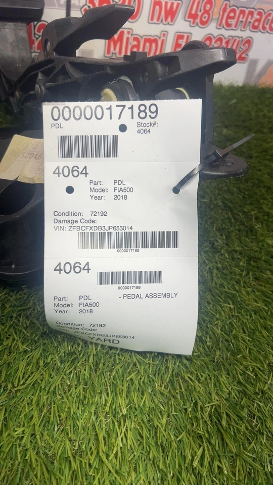 ✅ 2018 FIAT 500X Pedal Brake Assembly OEM - Image 3 of 4