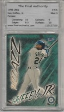 KEN GRIFFEY Jr. TFA 9 Mint 1998 Ultra Pizzazz # 476 Mariners Hall of Famer