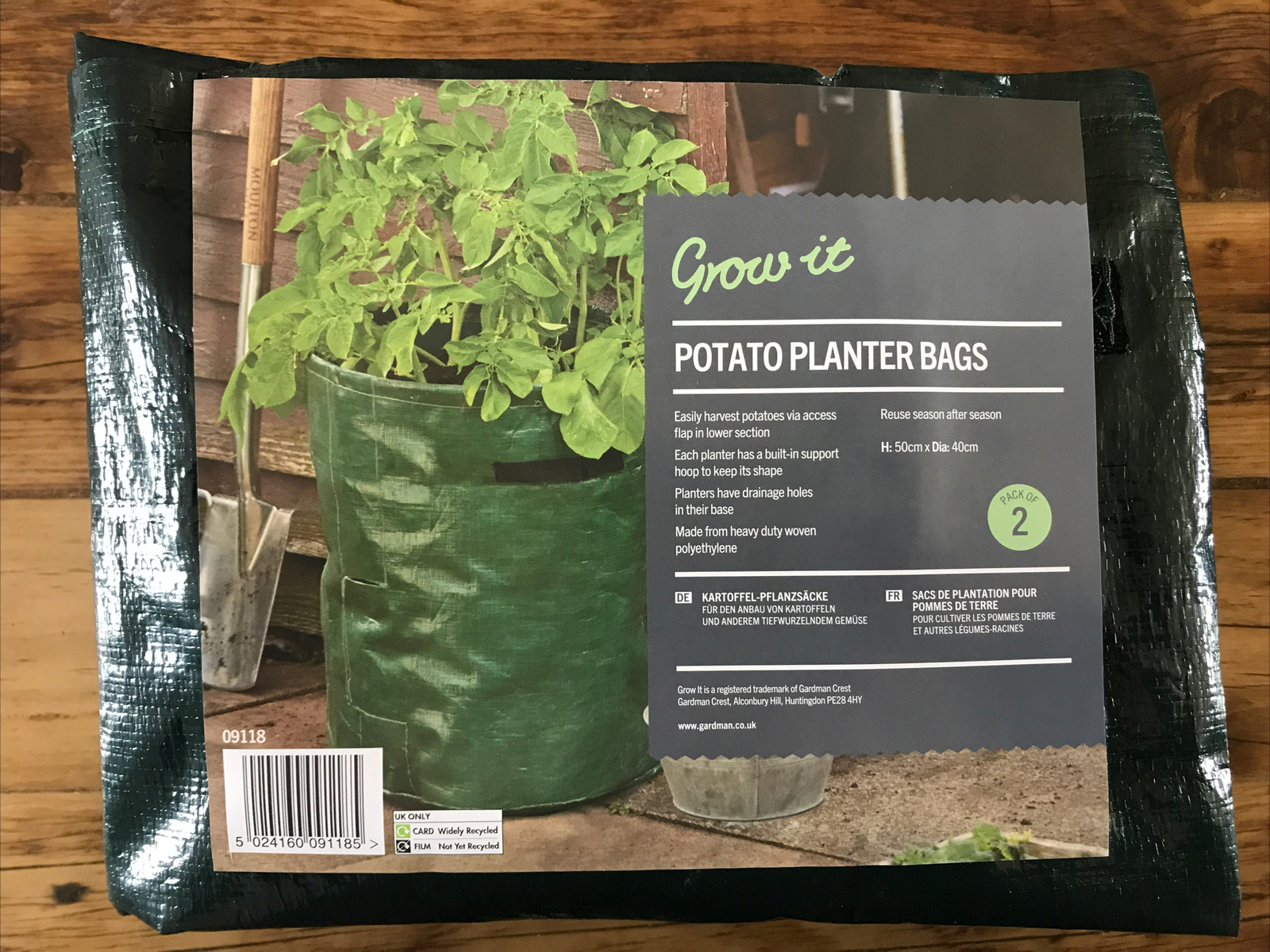 Grow It, Potato Planter Bags X 2