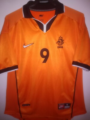HOLLAND 1998 WC Kluivert 9 camiseta shirt trikot maillot maglia
