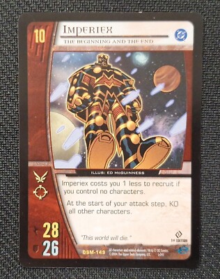 VS System TCG - Imperiex /The Beginning and the End - DSM-149 Ita