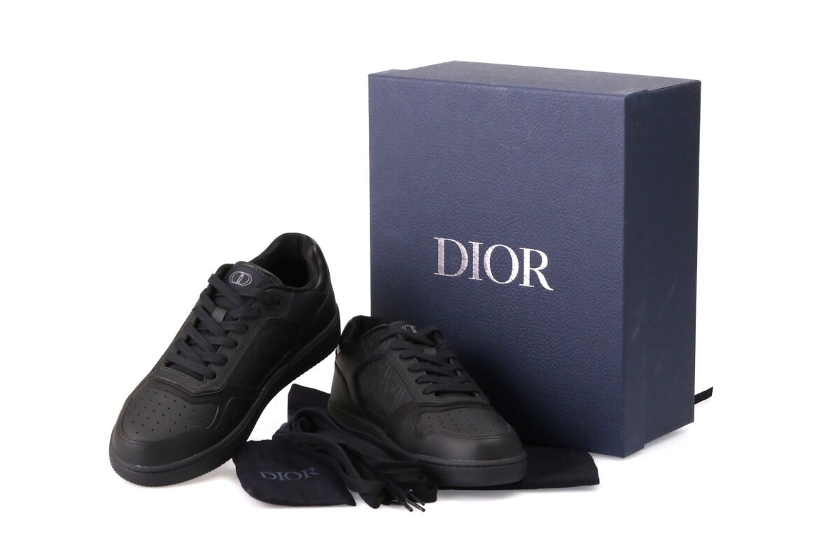 DIOR HOMME B27 LOW-TOP SNEAKERS 3SN272ZAY 900 BLACK size40 DIOR HOMME B27 LOW-TOP SNEAKERS 3SN272ZAY 900 BLACK size40