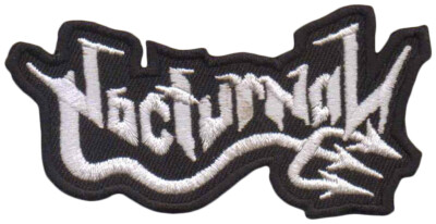 NOCTURNAL - Cut Out Logo - 10,4 cm x 5,5 cm - Patch - 167861