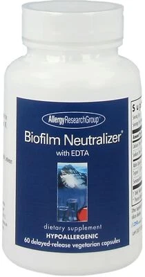 Allergy Research Group Biofilm Neutralizer mit ETDA- 60 Kapseln (1058,60 EUR/kg)