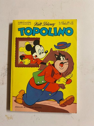topolino libretto n 639 Ottimo completo si bollino