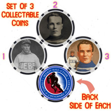 PADDY MORAN - HOCKEY HALL OF FAME - COLLECTABLE COIN SET