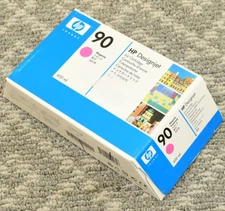 Genuine HP DesignJet 4000 #90 Magenta ink C5063A 2012 SEALED - Dated: Jan 2010