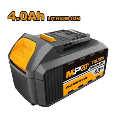 LITHIUM AKKU 20V 4.0AH FÜR AKKU ELEKTROWERKZEUGE TOLSEN SERIE MP20V
