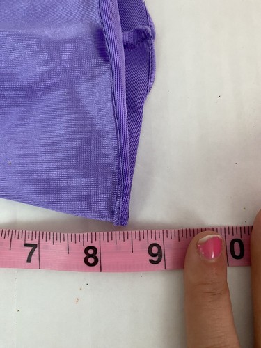 Genuine Barbie 80/90s Era Purple Puff Sheer Sleeves Purple Gown Tinsel Bodice - Picture 5 of 5