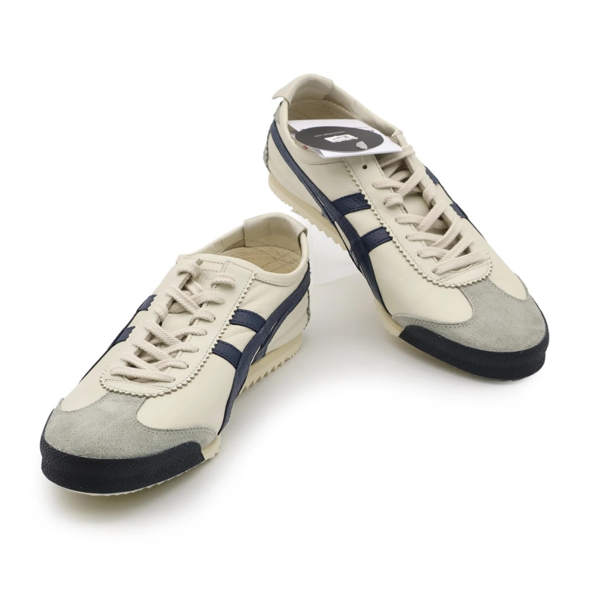Asics Onitsuka Tiger Shoes Size 9 MEXICO 66 DELUXE 1181A435 BIRCH INDIGO BLUE Onitsuka Tiger MEXICO 66 DELUXE NIPPON MADE 1181A435 100  main image 2