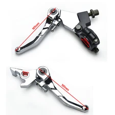 7/8" FOLDING BRAKE CLUTCH LEVER SET SDG SSR 70 110 107 125 PIT BIKE LEVERS