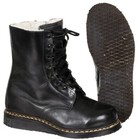 German Army Surplus Air Force Flight Boots Wool Lined