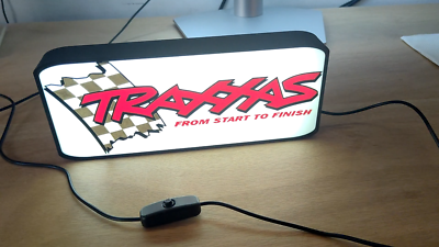 Traxxas RC Led Sign - Light Box Wall Decor LED Display - Size