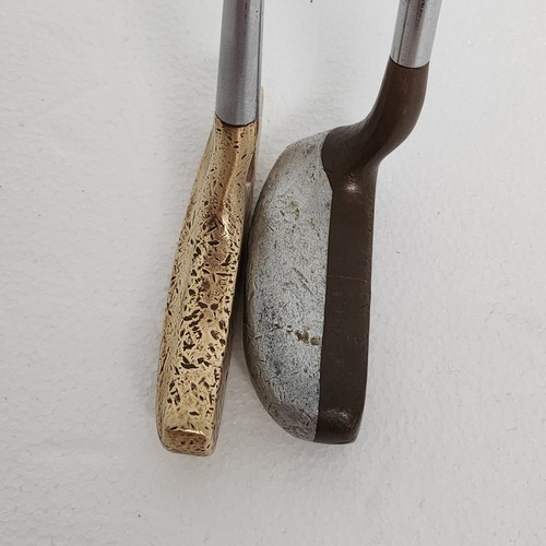 Lot of 2 Acushnet Bullseye M-OSET-5S & FL-M 5S John Reuter Jr. Putters Steel 35" - Picture 2 of 14