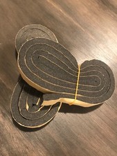 Window AC Foam Insulation Strips 1  x0.5  x48  Seal Tape Glue/Adhesive 12  total