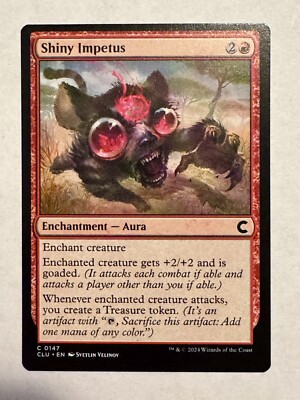 Magic the Gathering Shiny Impetus Ravnica: Clue Edition MTG
