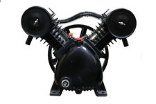 3 Hp Replacement Air Compressor Pump Single Stage 2 Cylinder 11.2 Cfm V Style