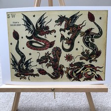 SAILOR JERRY SHEET 1st GENERATION RARE COPY