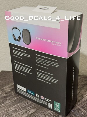 Bose QuietComfort Ultra Headphones Black New Sealed