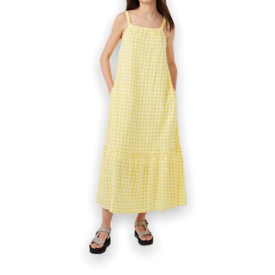 Free Assembly Gingham Maxi Dress | eBay