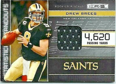 2011 ROOKIES STARS JERSEY DREW BREES  #200/200  SAINTS N.O.MT JERSEY