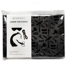 Sensory Play Time Bondage Kit Sportsheets Intro Learn The Ropes Kit 4 Piece 