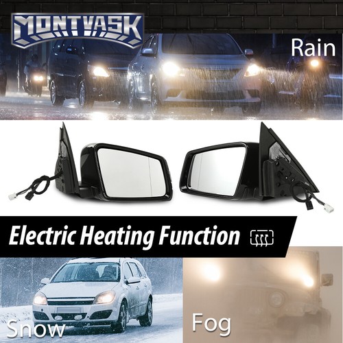 Rear View Mirror Left+Right Fit For 2008-2013 Mercedes Benz W204 C200 C180 C300 - Picture 9 of 13